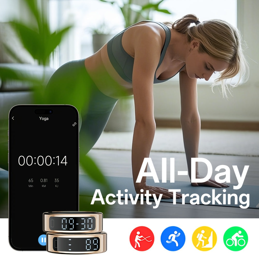 Unisex slimme ring voor activiteit en slaaptracking
