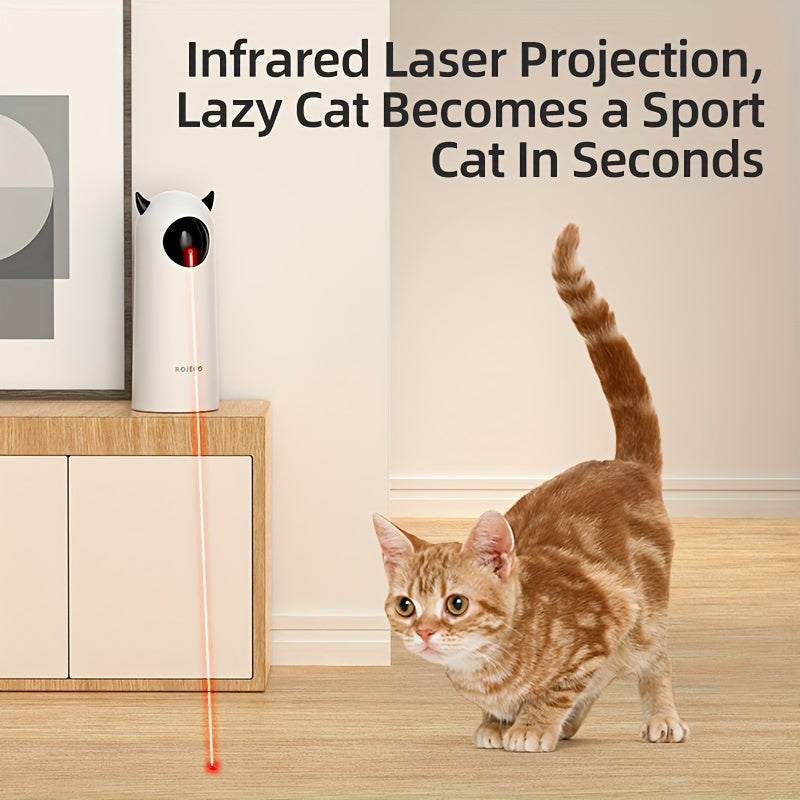 Slim Automatisch Laserspeeltje voor Katten met Bewegingssensor
