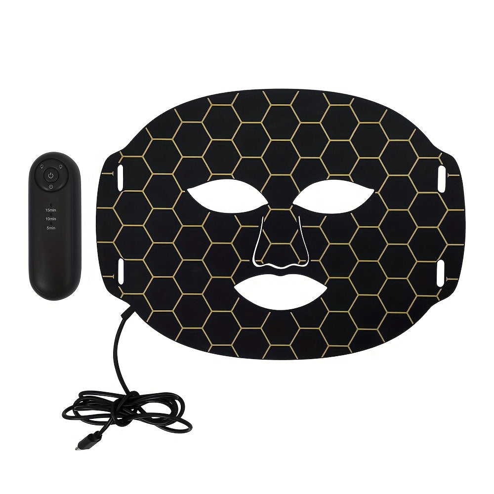 Oplaadbaar gezichtsmasker met 7 LED-lichtstanden