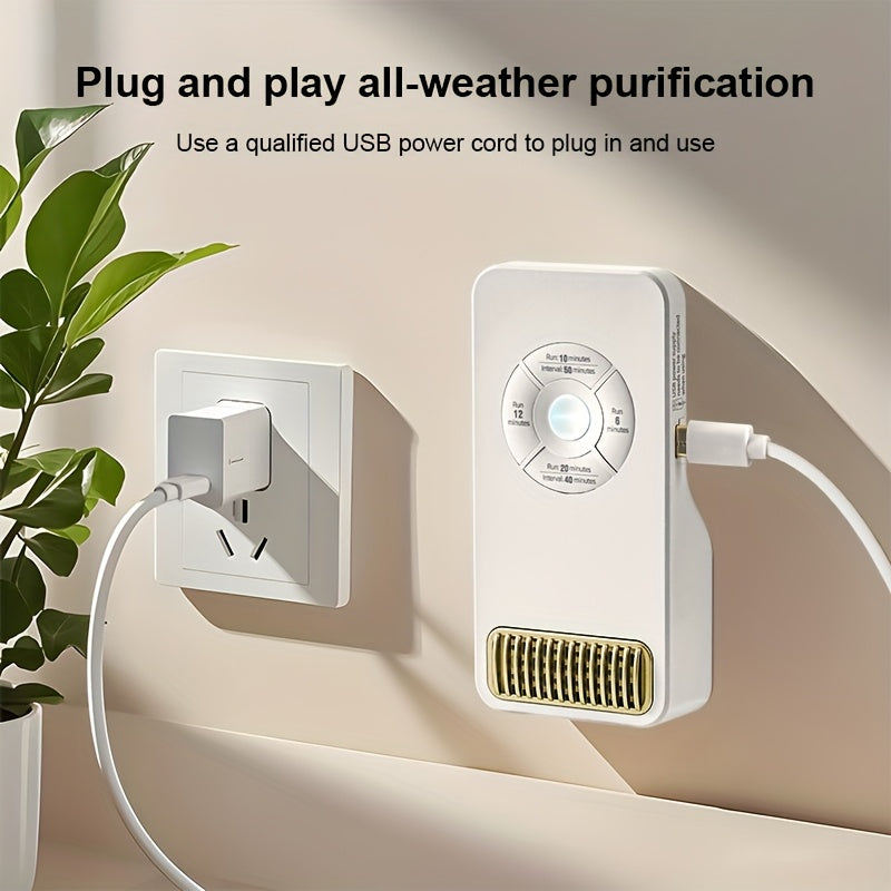 Compacte USB-Luchtzuiveraar voor Huishoudens met Huisdieren