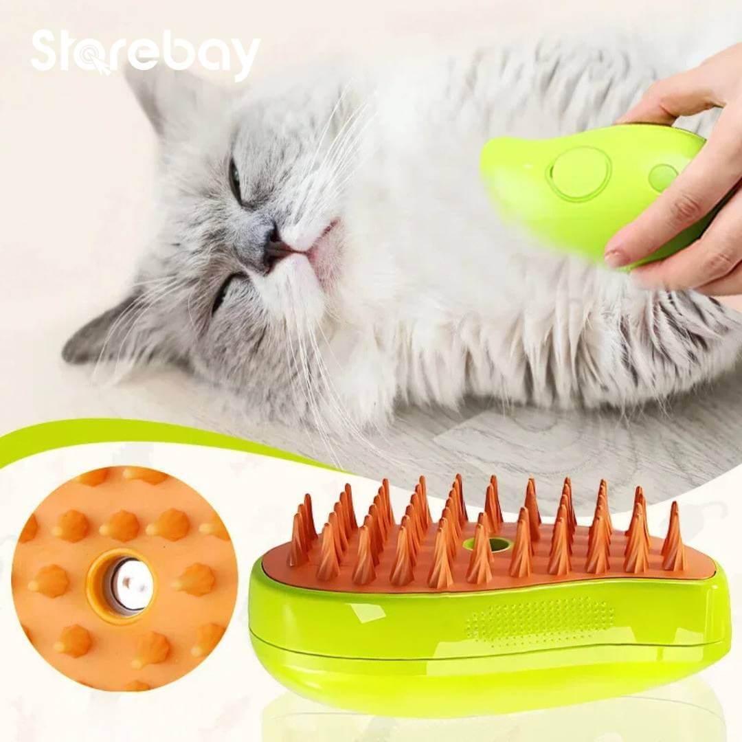 Mistsproeiborstel voor Honden en Katten met Afgeronde Tanden