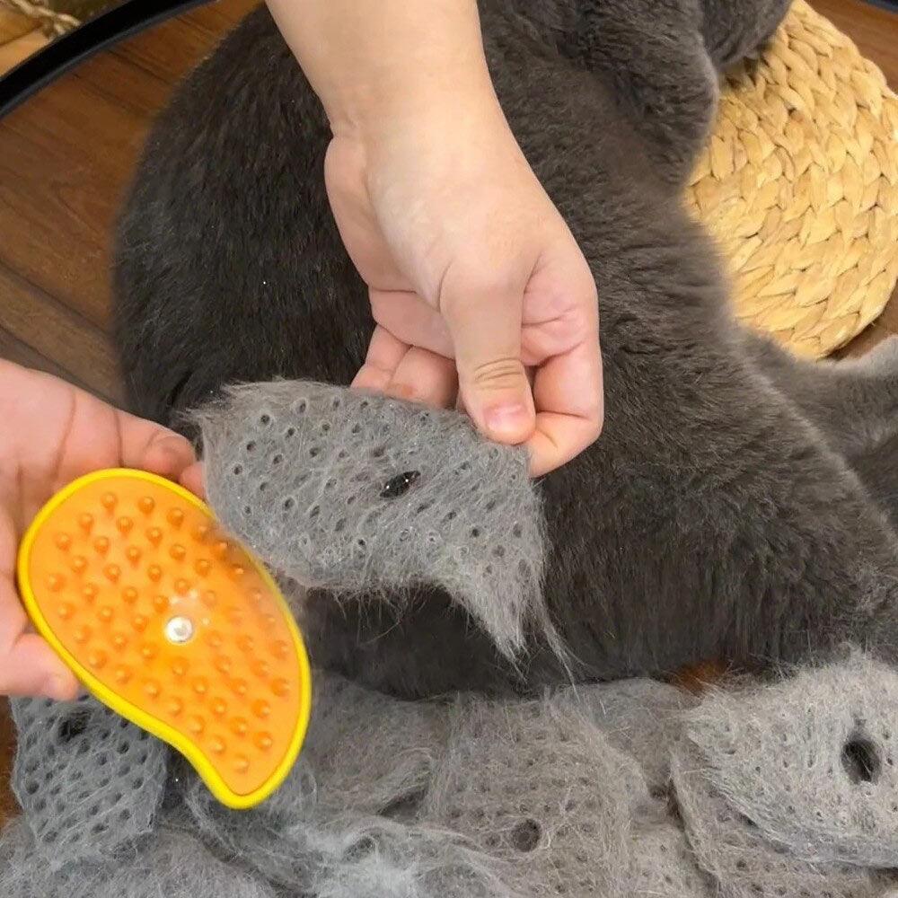 Mistsproeiborstel voor Honden en Katten met Afgeronde Tanden