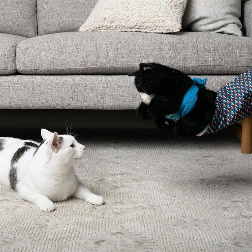 Interactieve Kattenhandpop van Oxford-Nylon en Pluche