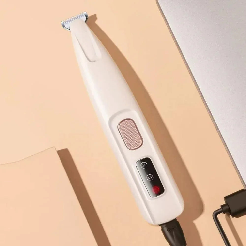Oplaadbare Precisietrimmer voor Dierenpoten met LED-Licht