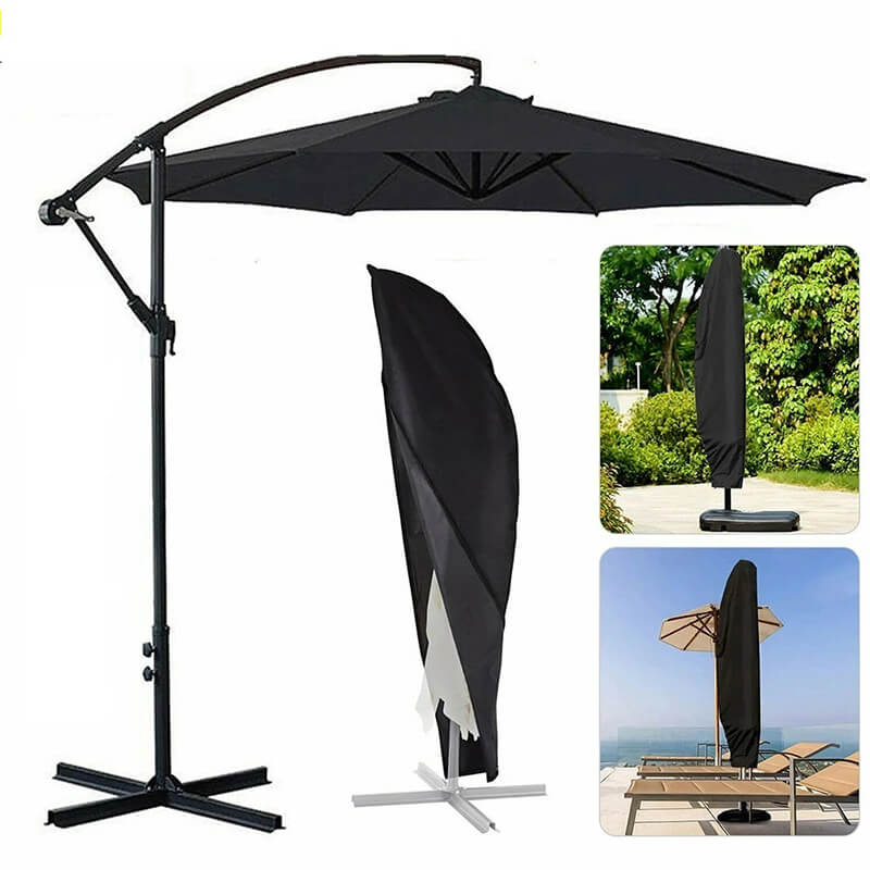 420D Beschermhoes voor Zweefparasol en Rechte Tuinparasol