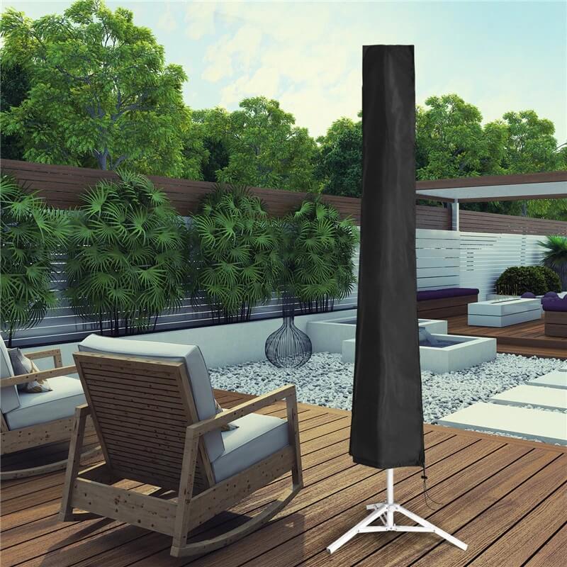 420D Beschermhoes voor Zweefparasol en Rechte Tuinparasol