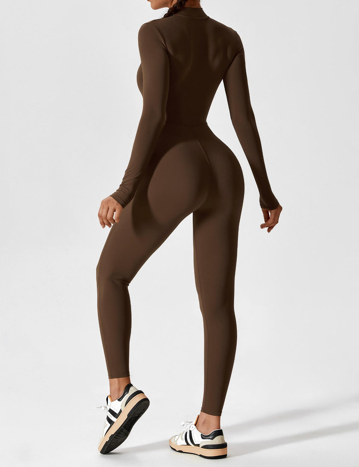 Aansluitende sportjumpsuit voor dames