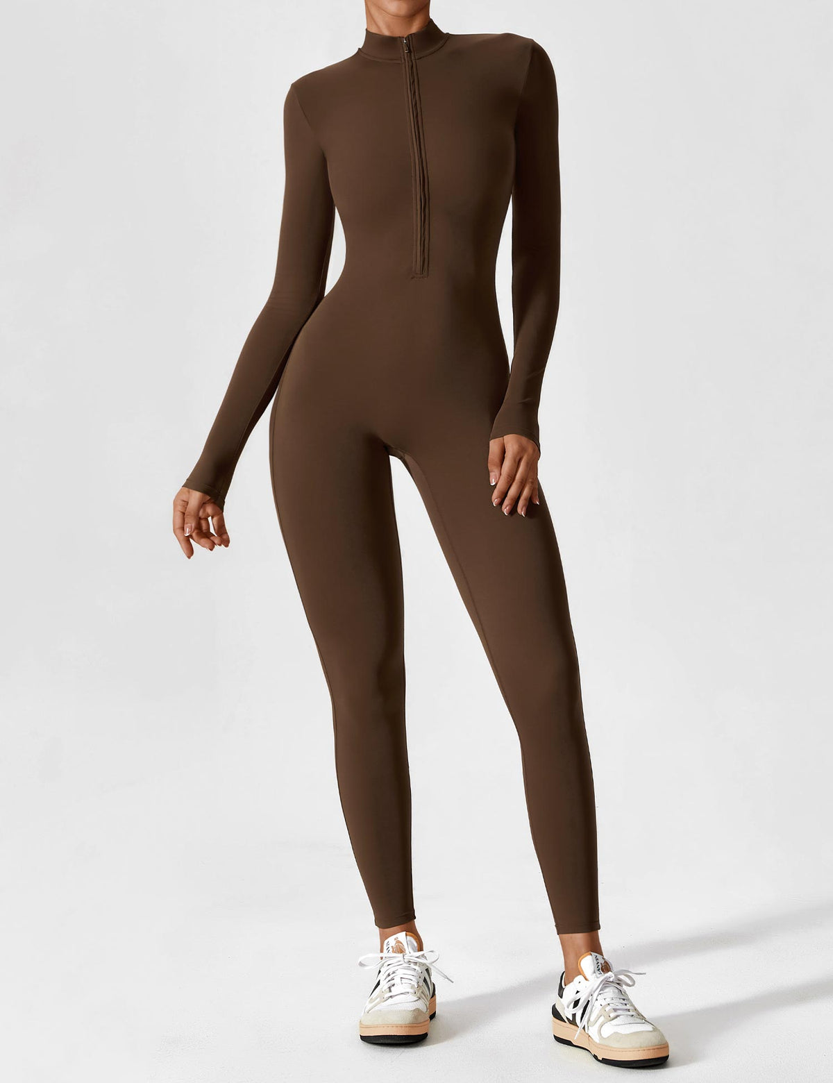 Aansluitende sportjumpsuit voor dames