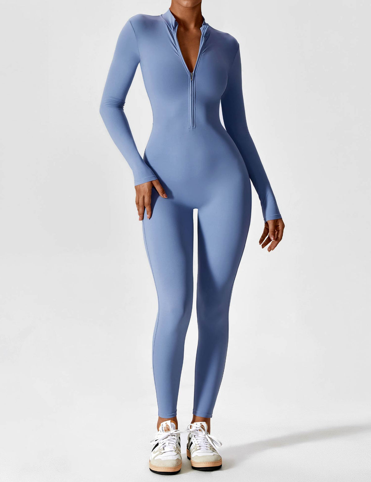 Aansluitende sportjumpsuit voor dames