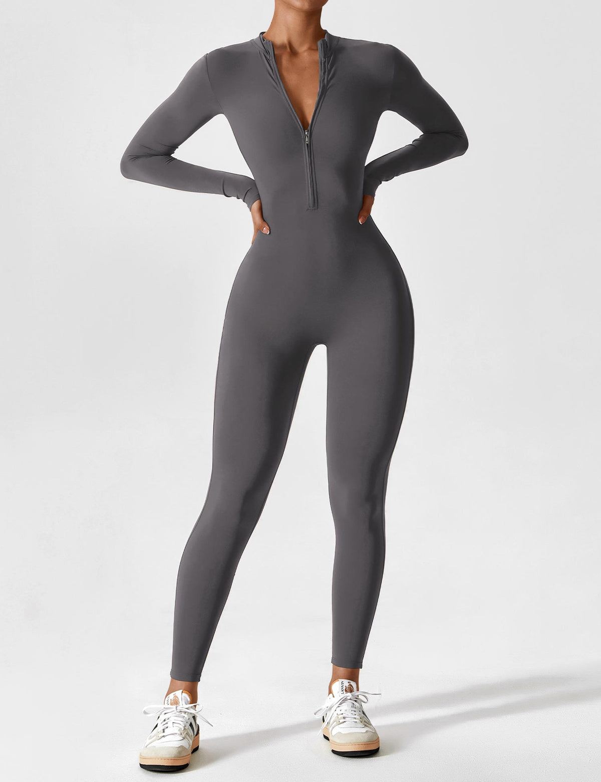 Aansluitende sportjumpsuit voor dames