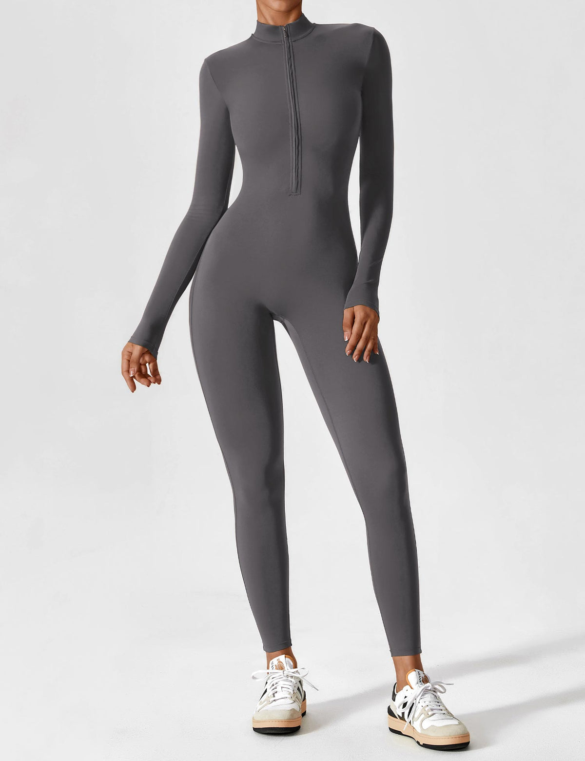 Aansluitende sportjumpsuit voor dames