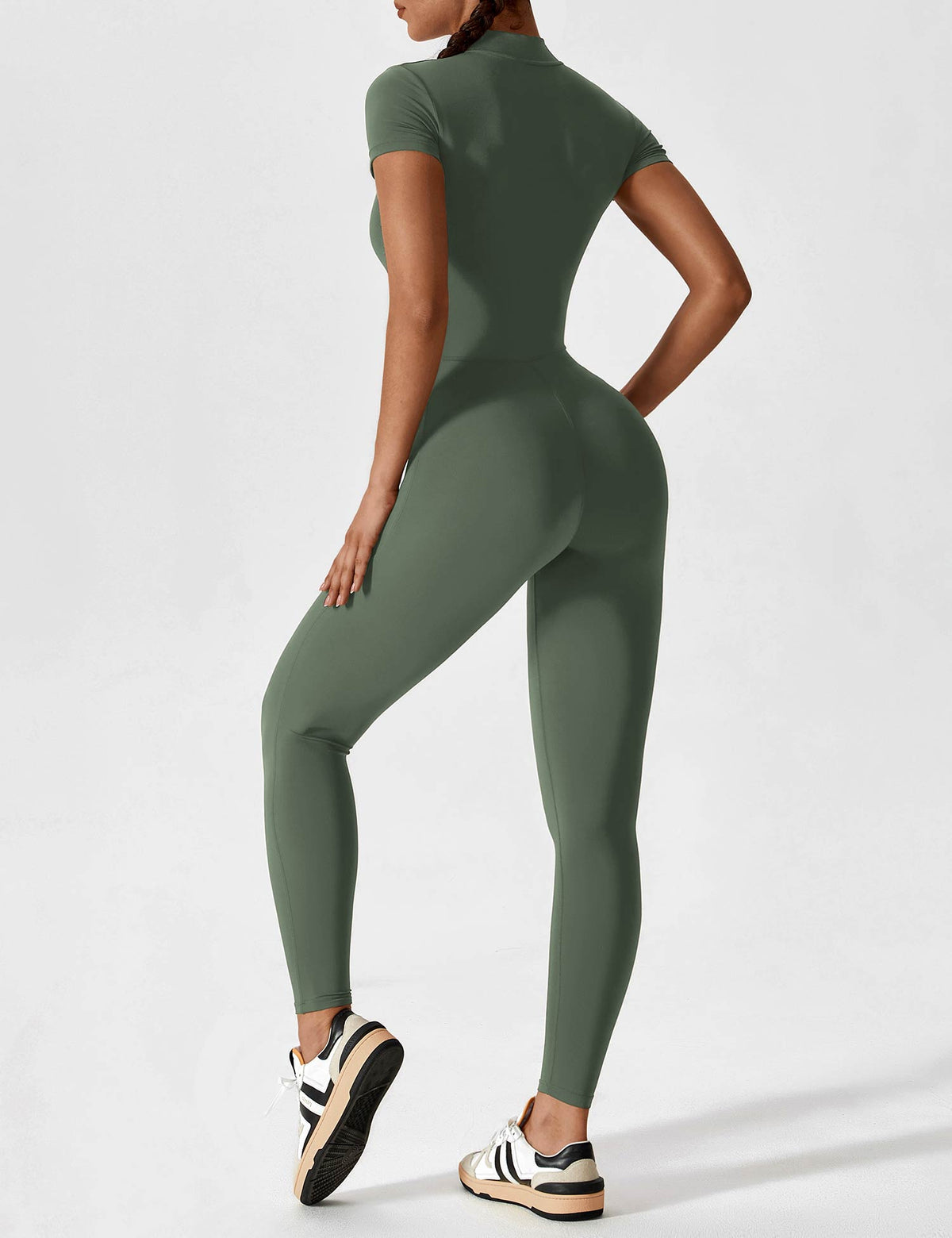 Aansluitende sportjumpsuit voor dames