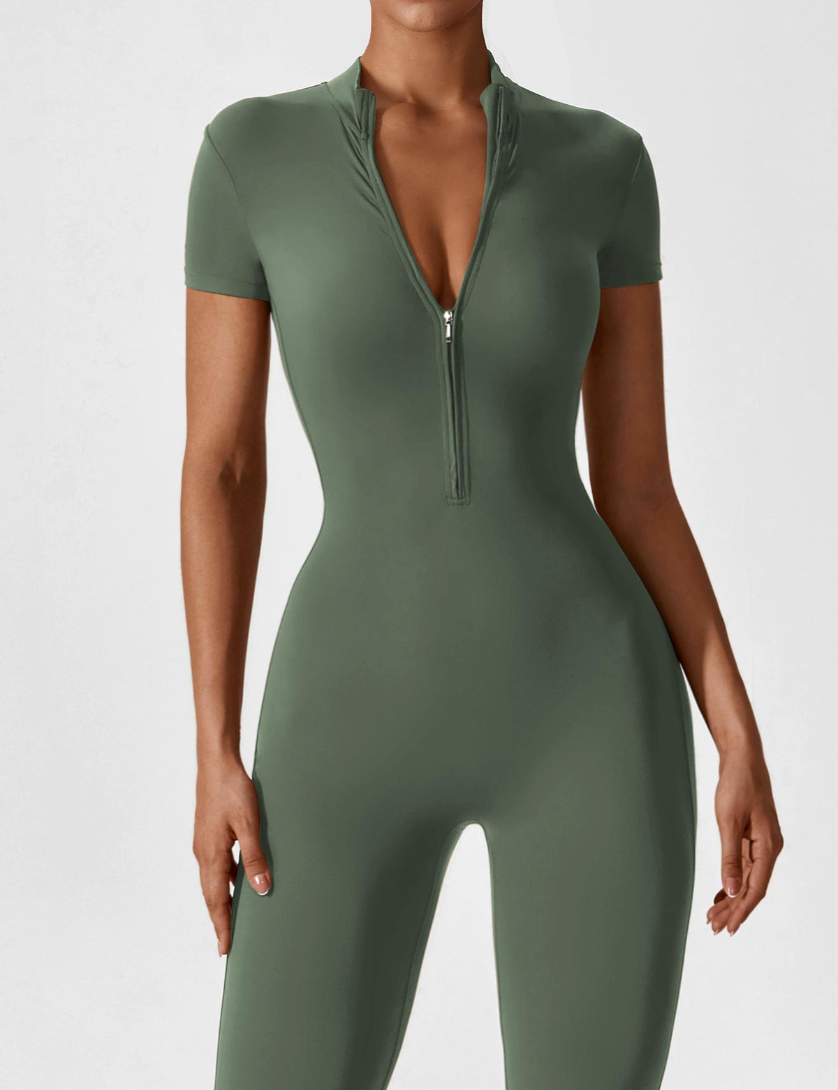 Aansluitende sportjumpsuit voor dames