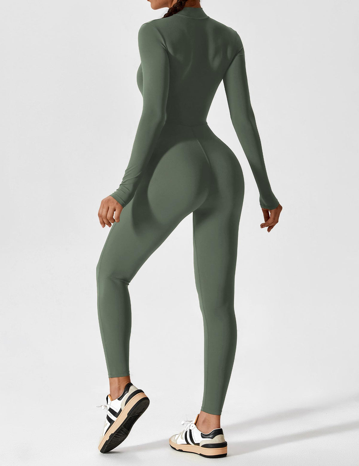 Aansluitende sportjumpsuit voor dames