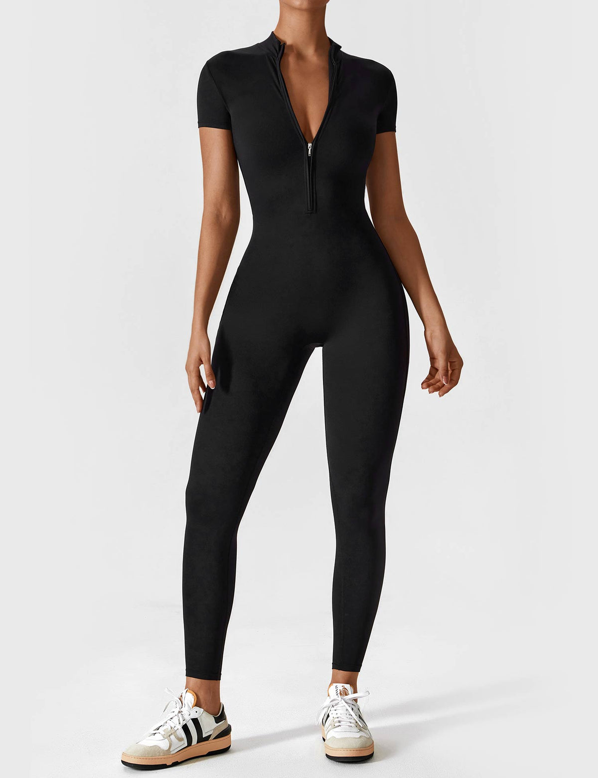 Aansluitende sportjumpsuit voor dames